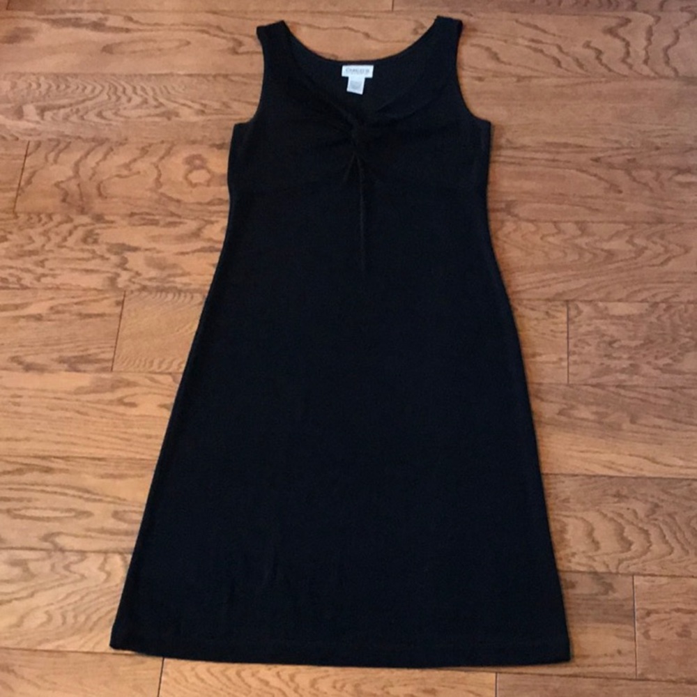Chico’s Travelers black dress